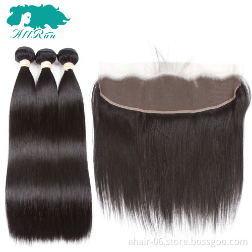 13*4 Lace Frontal Closure Virgin Remy Brazilian Hair Weave